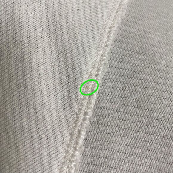 AG Adriano Goldschmied Womens S White Crop Sweatshirt Short Sleeve Boxy Raw Hem - Picture 7 of 13